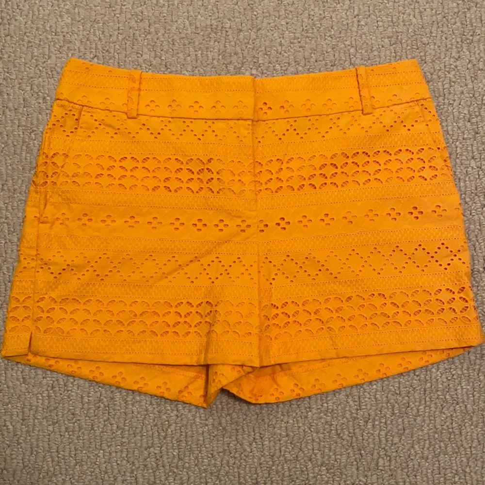 🌻Ann Taylor Loft Orange Tangerine Riviera Shorts